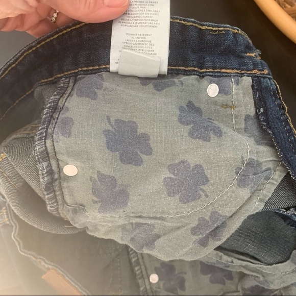 LUCKY BRAND Billy Straight Jeans Midrise Blue Denim Size 16 Style YD0038 - Picture 14 of 16